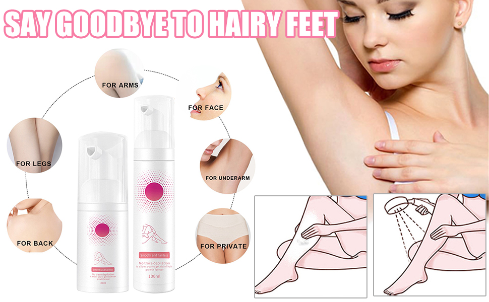 Beeswax Hair Removal Mousse