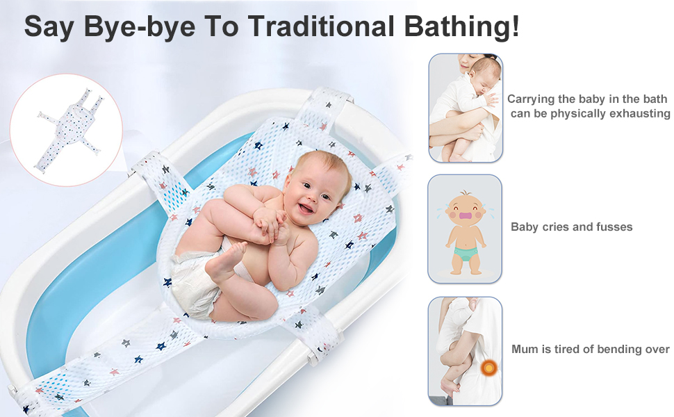 Baby Bath Support Net