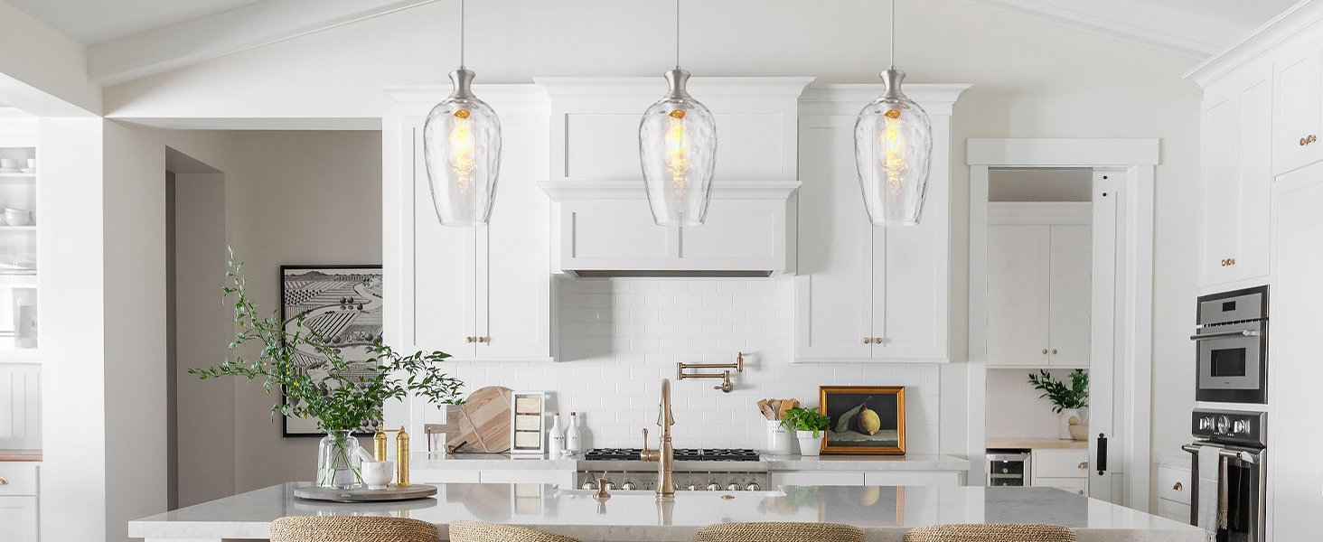 glass pendant light