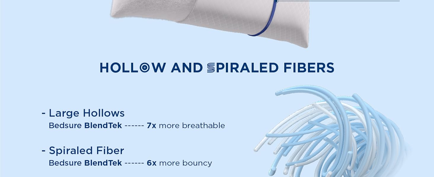 Bedsure Queen Pillows Size Set of 2 Hotel Queen Size