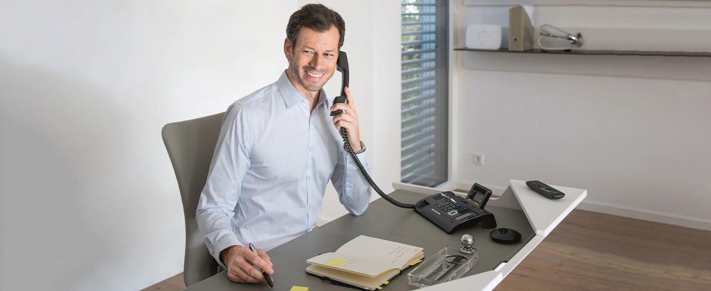 Gigaset DL500A - schnurgebundenes Telefon mit Anrufbeantworter - Büro ...