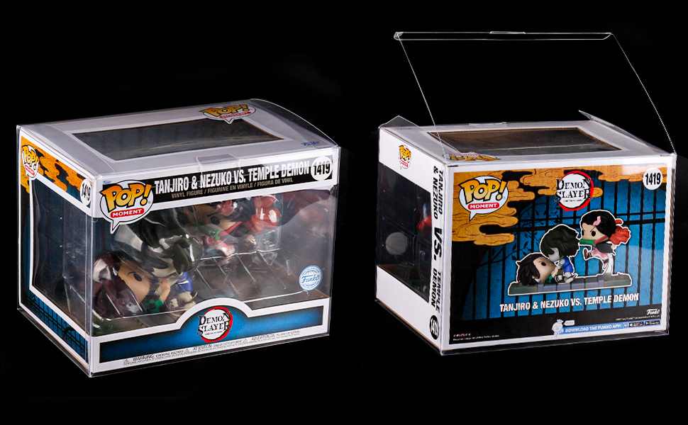 FUNKO POP ムービーモーメンツ プロテクター ケース ディスプレイ 5枚 FUNKO POP ムービーモーメンツ プロテクター ケース