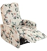 GOSTADY Recliner Chair Covers 4 Pieces Waterproof Small Recliner Sofa Slipcover Stretch Recliner ...