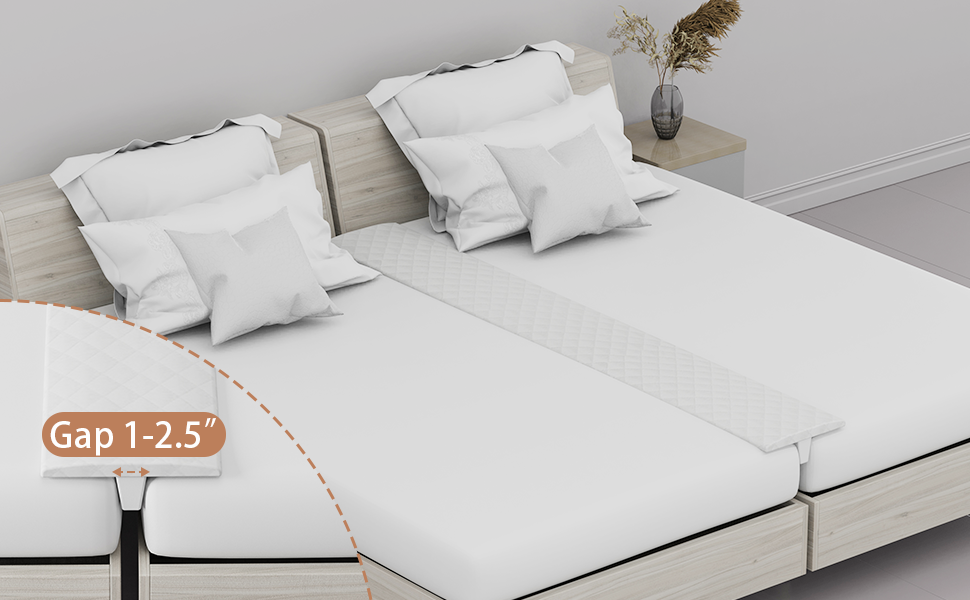 Bed Bridge Twin XL to King Bed Converter Kit Combine Twin