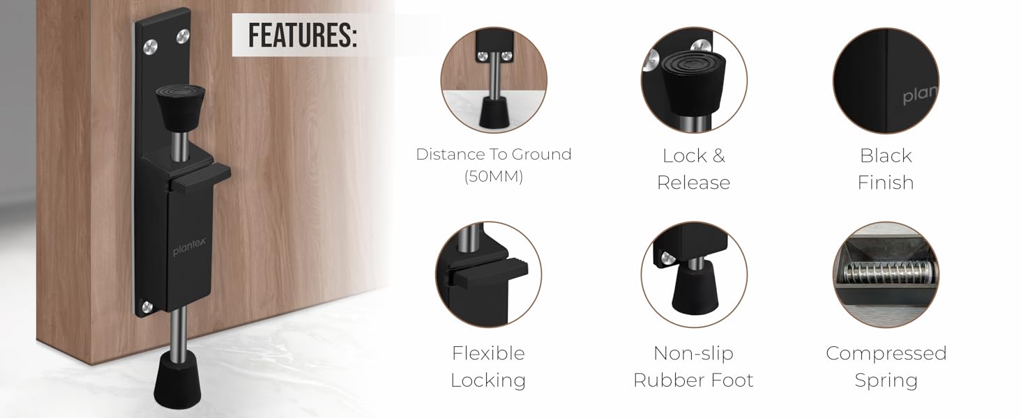 gate stopper for door