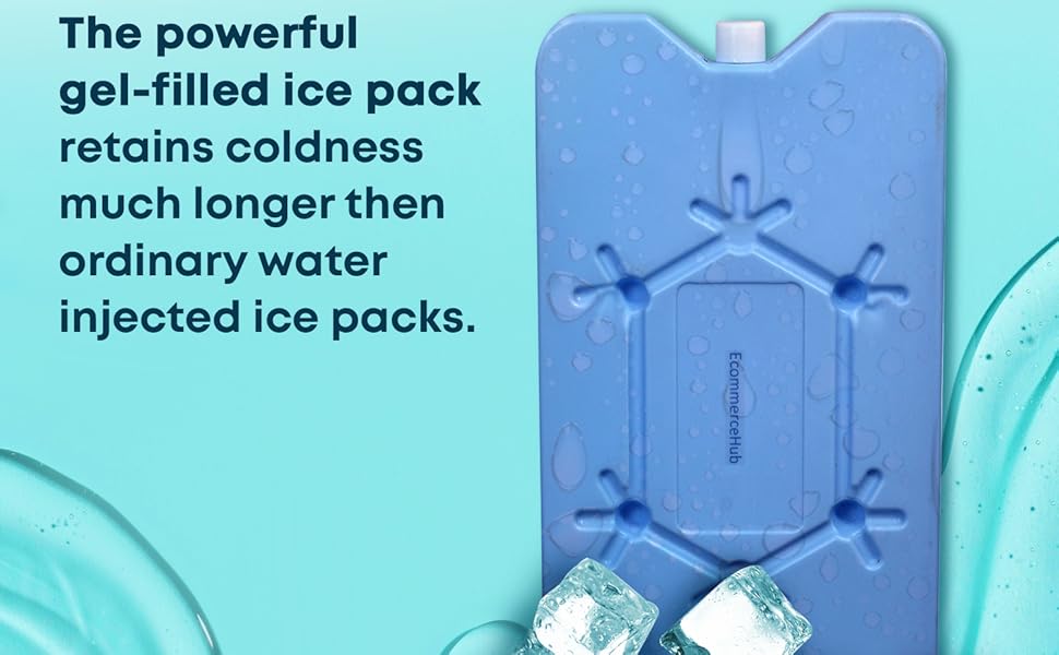 Cool Coolers Reusable Sealed and LeakProof Ice Packs