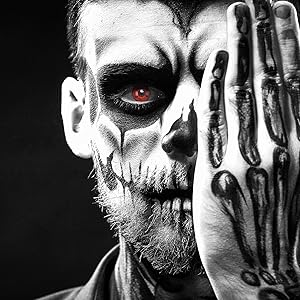 Farbige rote Sasuke schwarz naruto uchiha cosplay Kontaktlinsen MeralenS 12 Jahreslinsen Halloween
