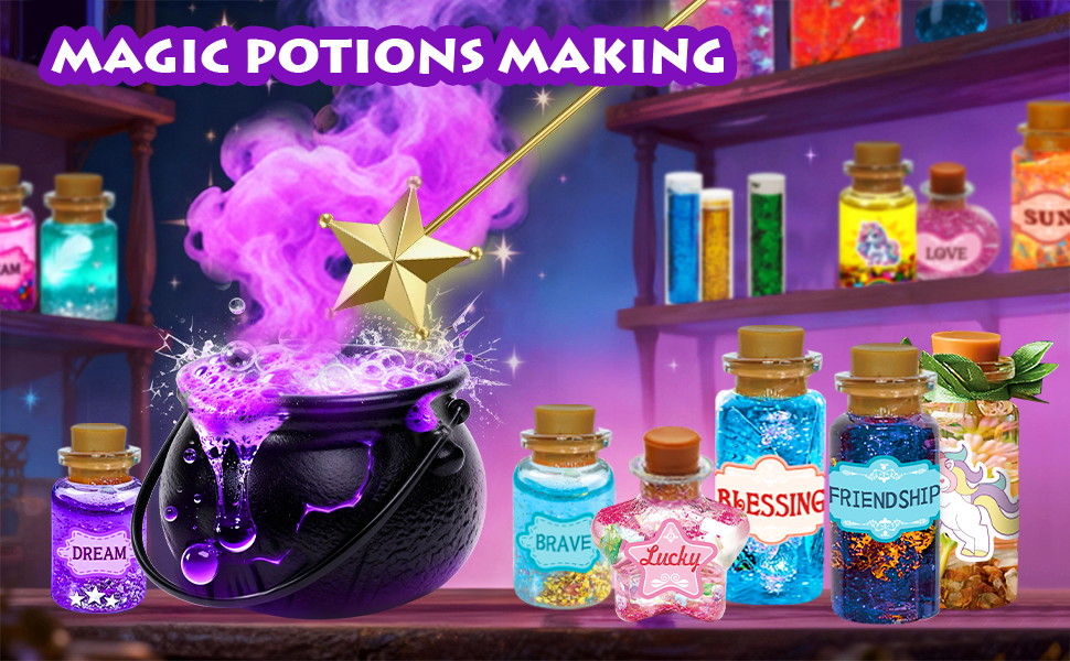 Wonderful magic potions craft diy kit for kids