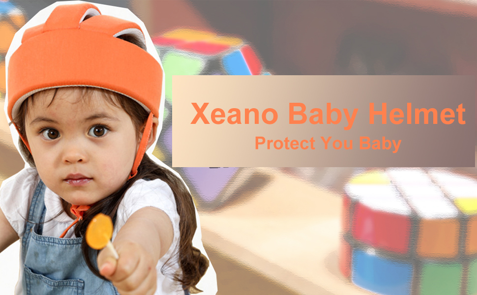 Xeano Baby Walking Helmet 12 Years, Infant Protective Hat