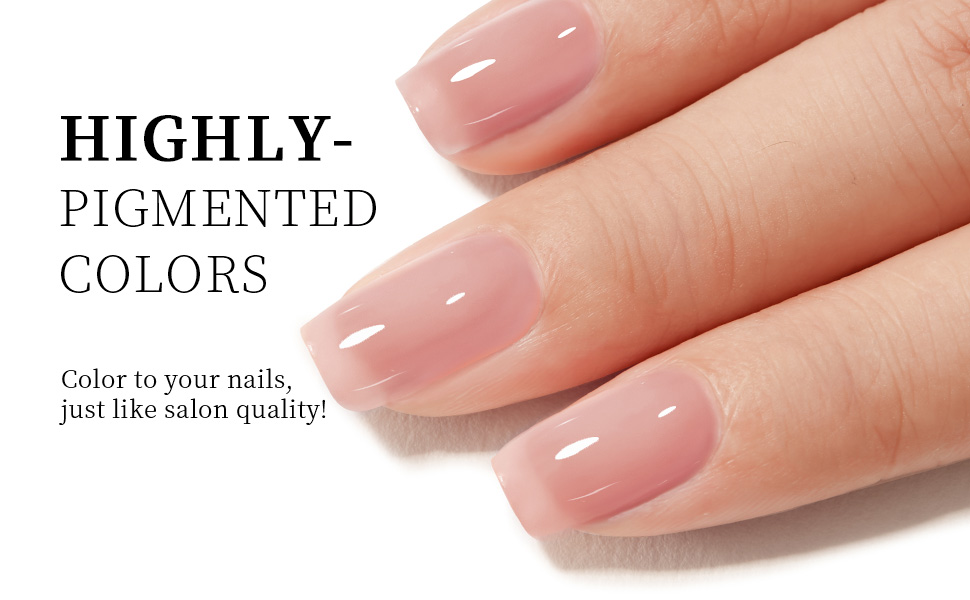  Jelly Gel Nail Polish