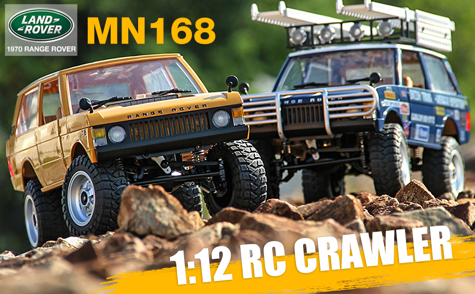 MN168 Land Rover Rcカー Amazon.com: HERR MN-168 Crawler Car 1/12 Scale 2.4G RC 4WD