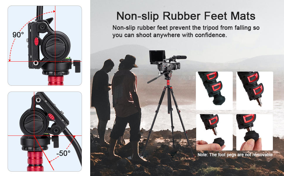 Non slip rubber feet mats