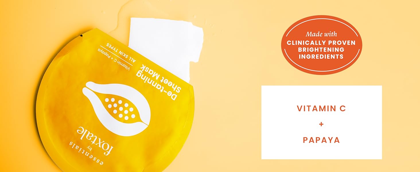 Foxtale Essentials Sheet Masks Trio