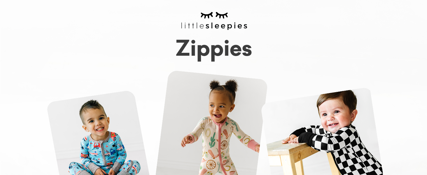 bamboo viscose zippies baby footie pajamas sleepers