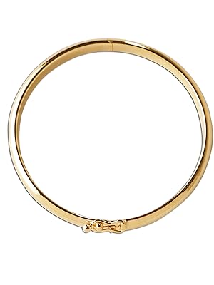Gold Bangle for Baby Girls, Toddlers, Teens, or Women