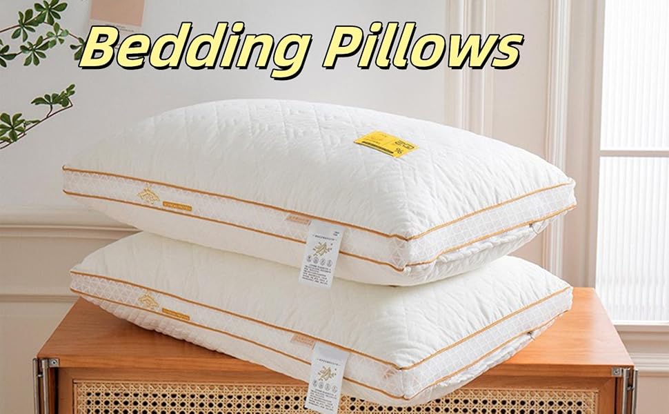 Pillows for Bed, Bed Pillow, Breathable Pillows, Bed Pillow