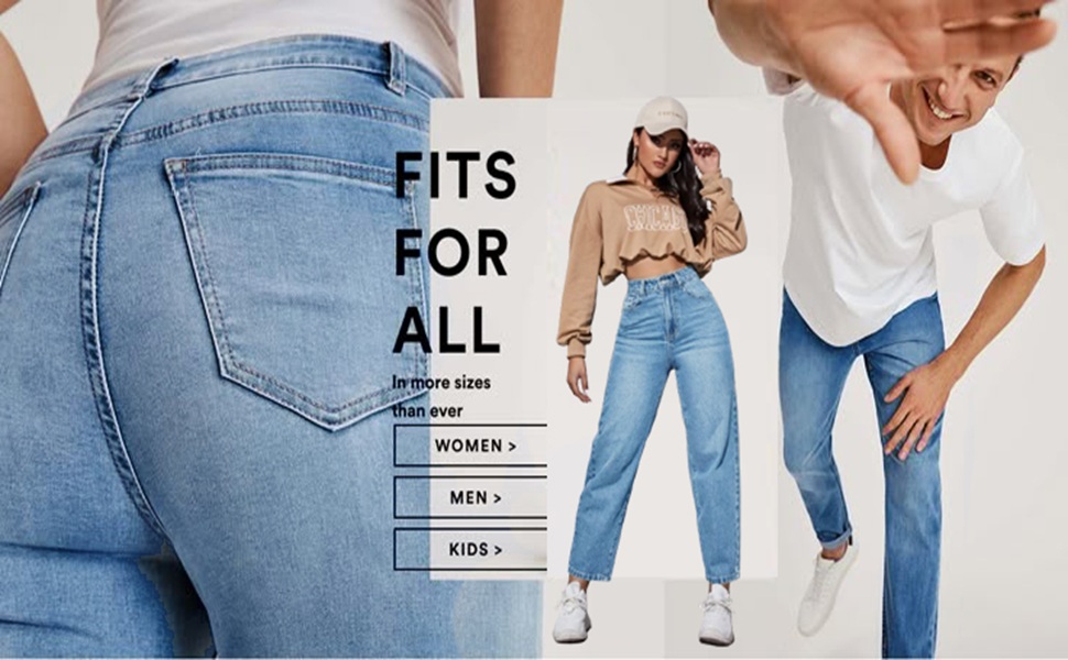 Ben Martin Women High Waist Stretchable Mom Tapered Carrot Fit Casual Denim Jeans for Women