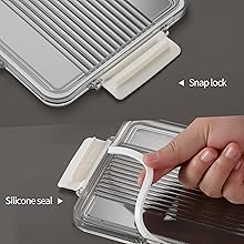 Freezer Storage Containers with Lids