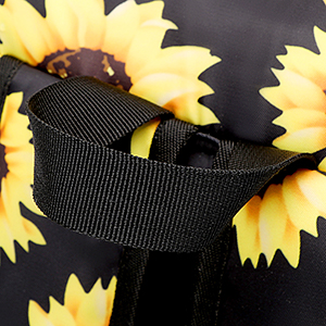sunflower bookbag backpack laptop bag women backpack college students flower backpack girls