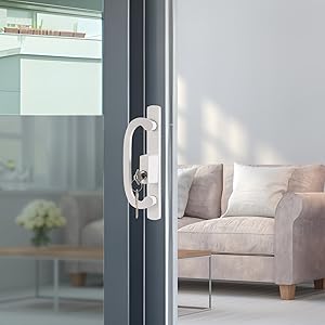 sliding door handle set