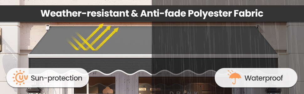 Weather-resistant & Anti-fade Polyester Fabric