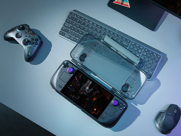 steam deck oled 1TB ソフトケース　ハードケース　付き Amazon.co.jp: Steam Deck OLEDモデル 対応 tomtoc スチーム