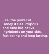 feel the power of honey