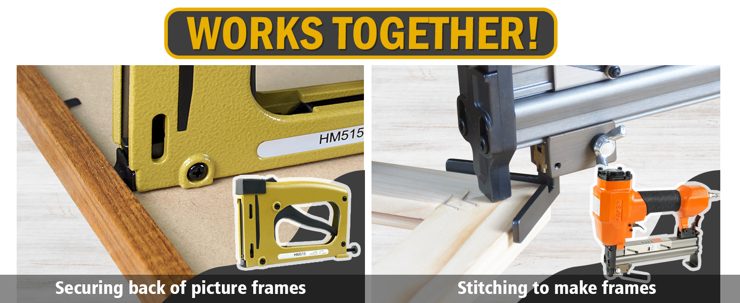 HM515 Manual Flexible Point Driver Kit with 1,000 Points for Securing