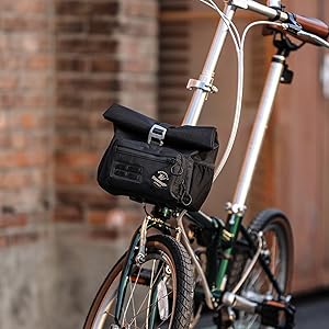 ミニベロ用 メッセンジャーバッグ 自転車　ダホン　ブロンプトン　ターン Amazon.co.jp: TWTOPSEブロンプトン折りたたみ自転車用ユニオン
