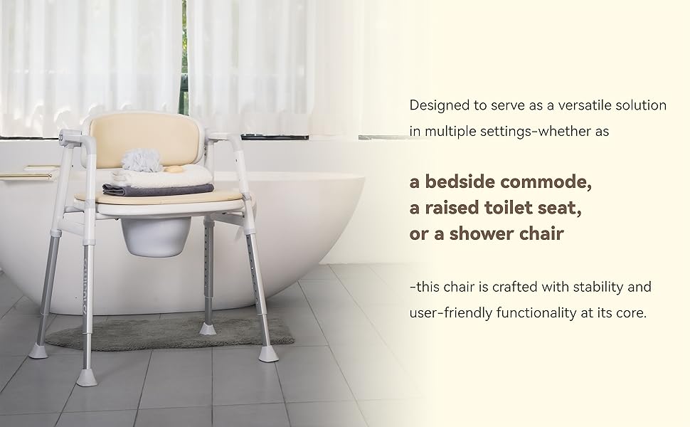 commode, shower chair