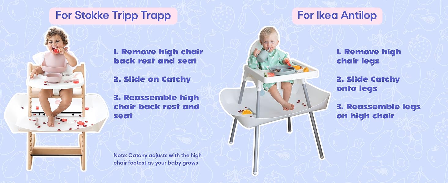 highchair catchy A+