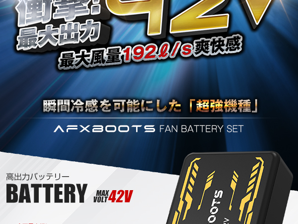 Amazon.co.jp: 【2025最新 42V業界最強】ファンバッテリーセット