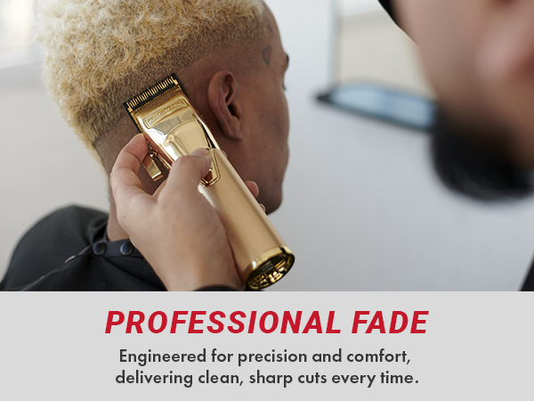 BaByliss PRO RedFX Boost+ バリカン　フェードカット Amazon.com: BaBylissPRO ROSEFX+ Professional Barber Cord