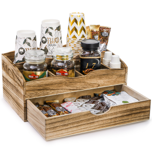 Farmhouse Kcup Coffee Pod Holder Storage Box