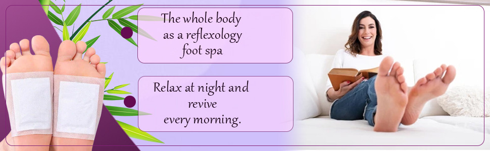 foot pads patch deep cleansing pad sleep patches bamboo vinegar relaxation pain sore swelling