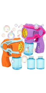 2 Automatic Bubble Gun with Music
