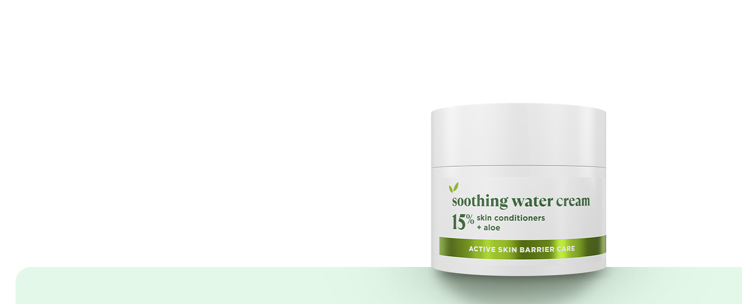 Soothing Water Cream helps calm irritation & hydrates for supple, rebalanced & re-plumped results