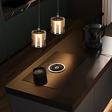 hangelampe schwarz gold