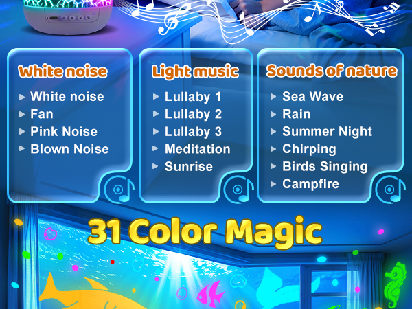 kids Projection night light