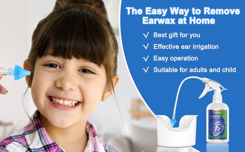 Ear Wax Removal Tool, BVN Ear Wax Removal Kit, Ear Irrigation Flushing