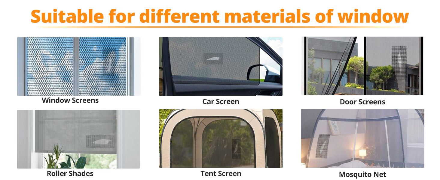 strong adhesive screen repair tape