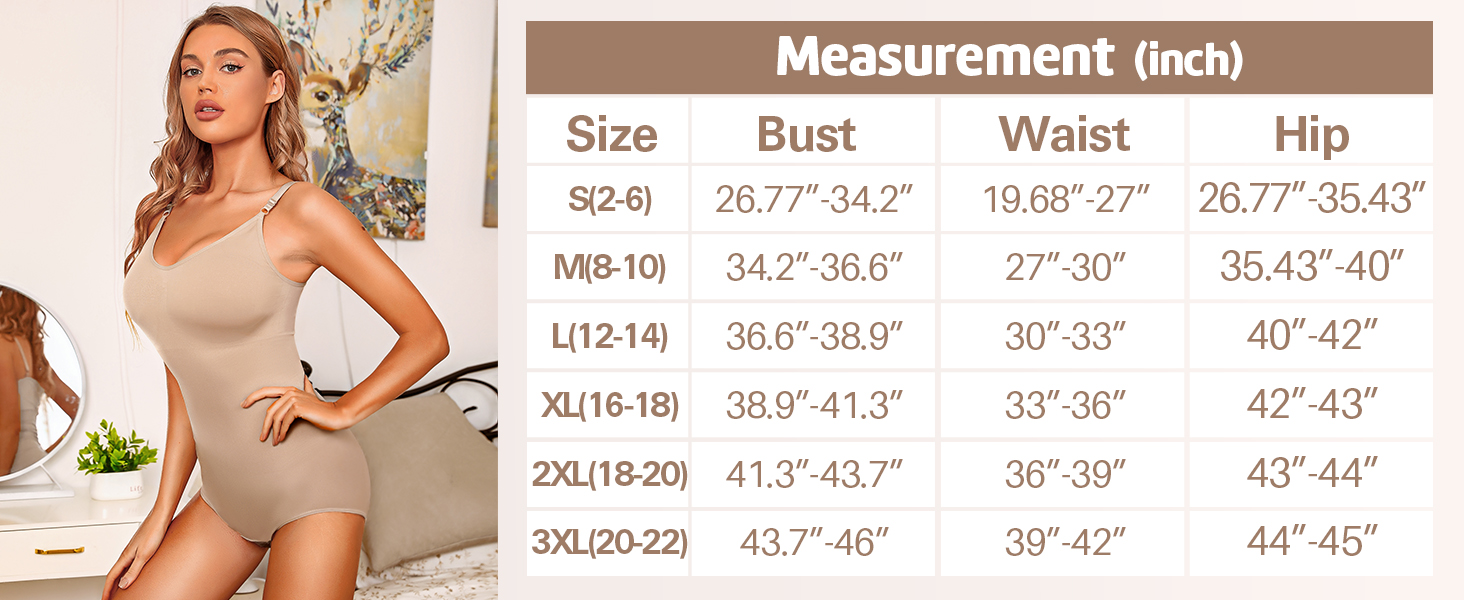 cami bodysuit tummy control body shaper shapewear