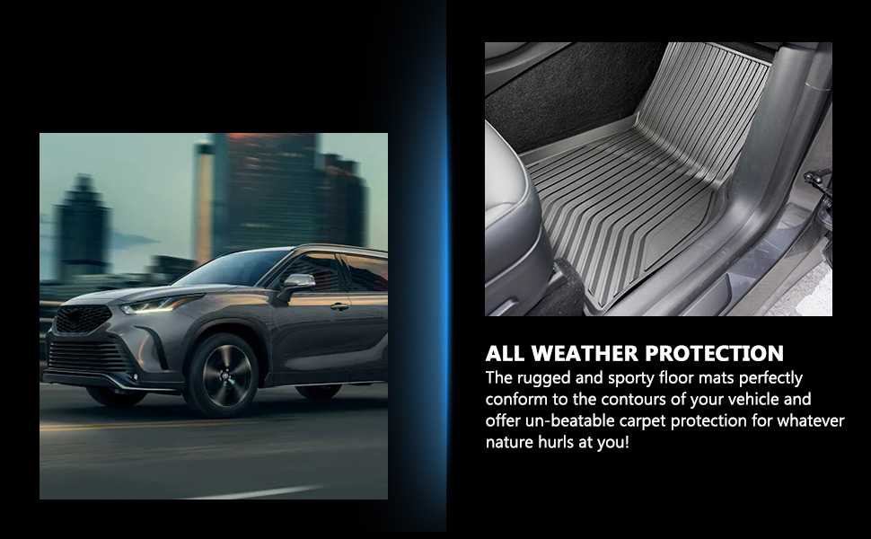 KIWI MASTER Floor Mats Compatible with 20202024 Toyota