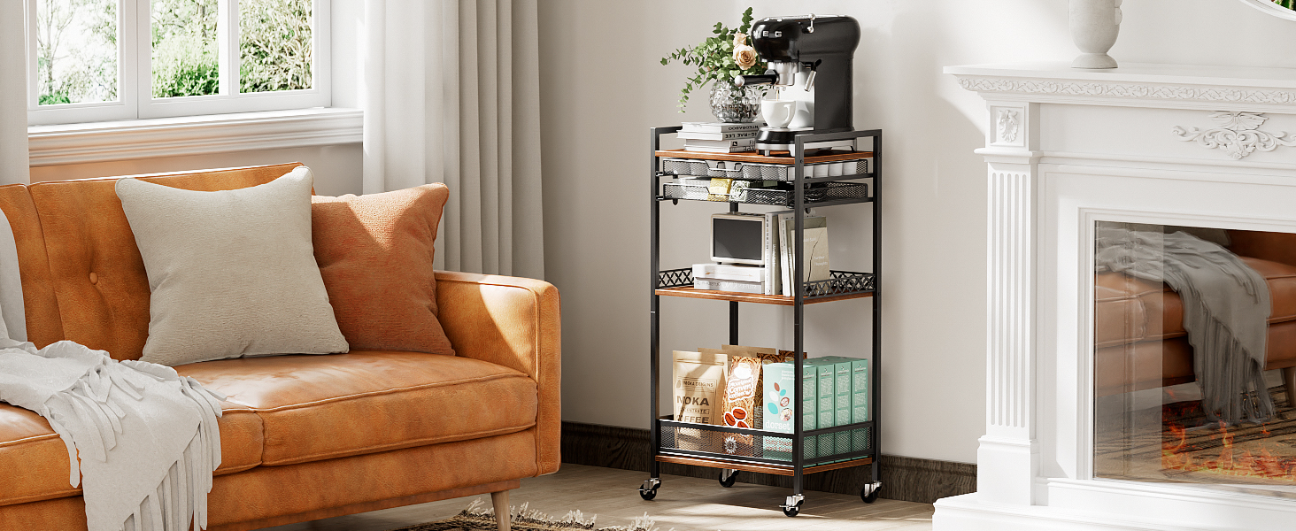 coffee organizer station