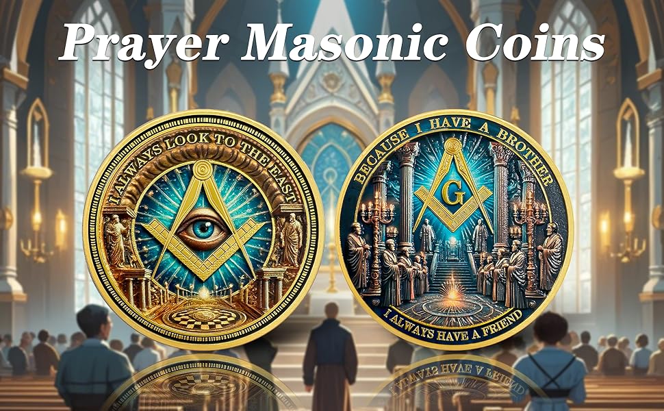 PRAYER MASONIC COINS