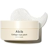 Abib Collagen Eye Patch Jericho Rose Jelly 60 Patches, Korean Under Eye Patches for Puffy Eyes an...