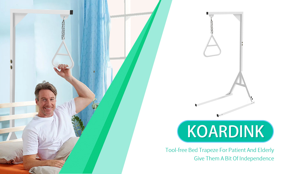 Koardink Bed Trapeze, Trapeze Bar for Bed Mobility Sturdy