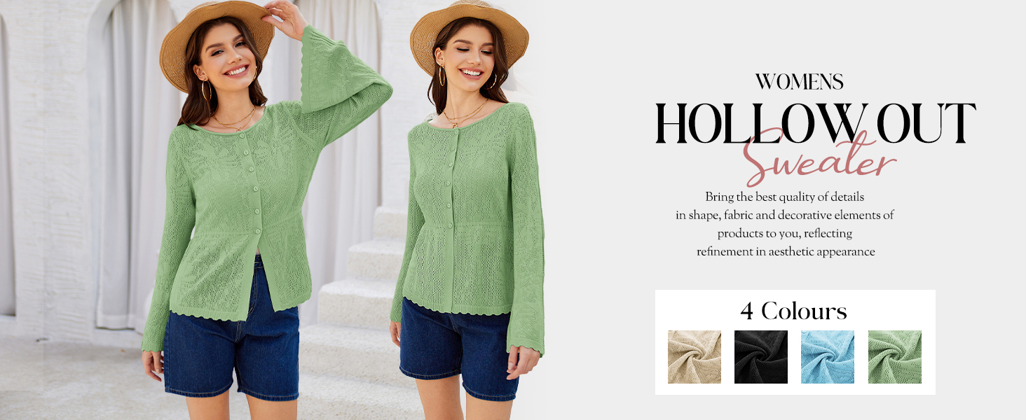 Cardigan sweaters for women