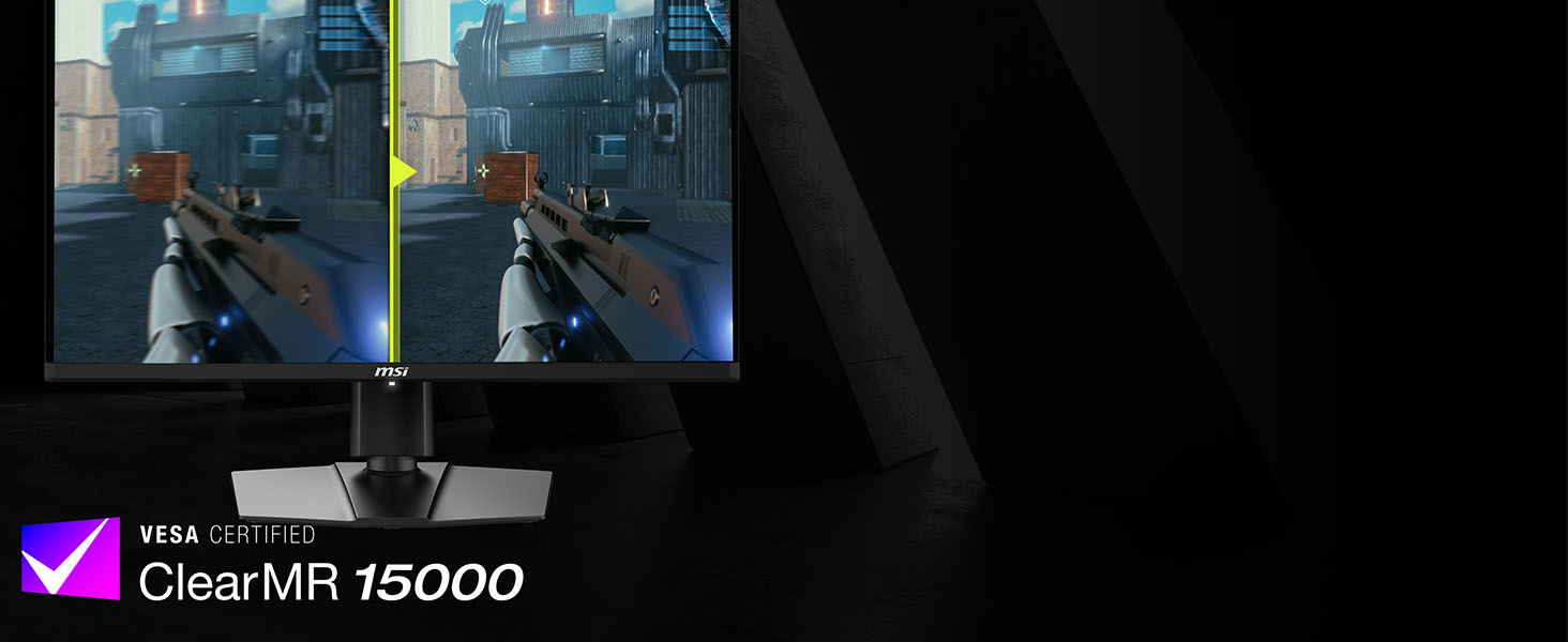 Certificado VESA ClearMR 15000