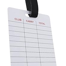 carry total bag tag plain